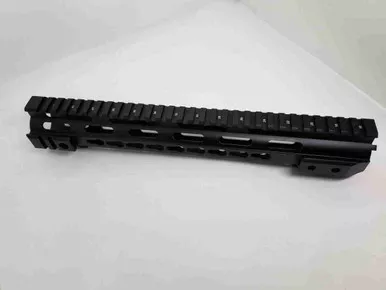 12.5" Keymod Clamp-On Slim Free Float Handguard with Steel Barrel Nut