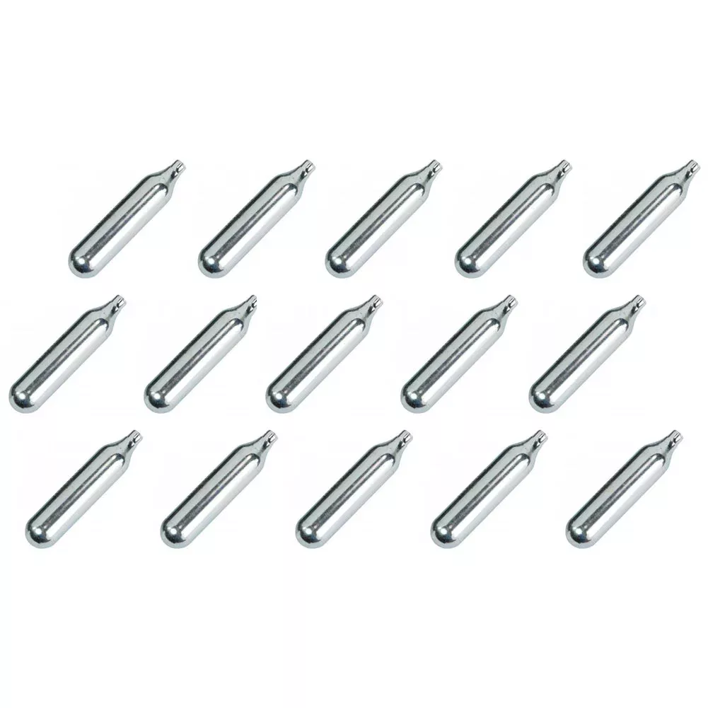 12g CO2 Cartridge for Airsoft / BB / Pellet Guns - 15pk