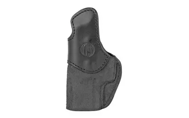 1791 Gunleather 1791 Gunleather RCH-5-BLK-R Rigid Concealment Holster for Right Hand, Black Leather Outside Waistband Carry