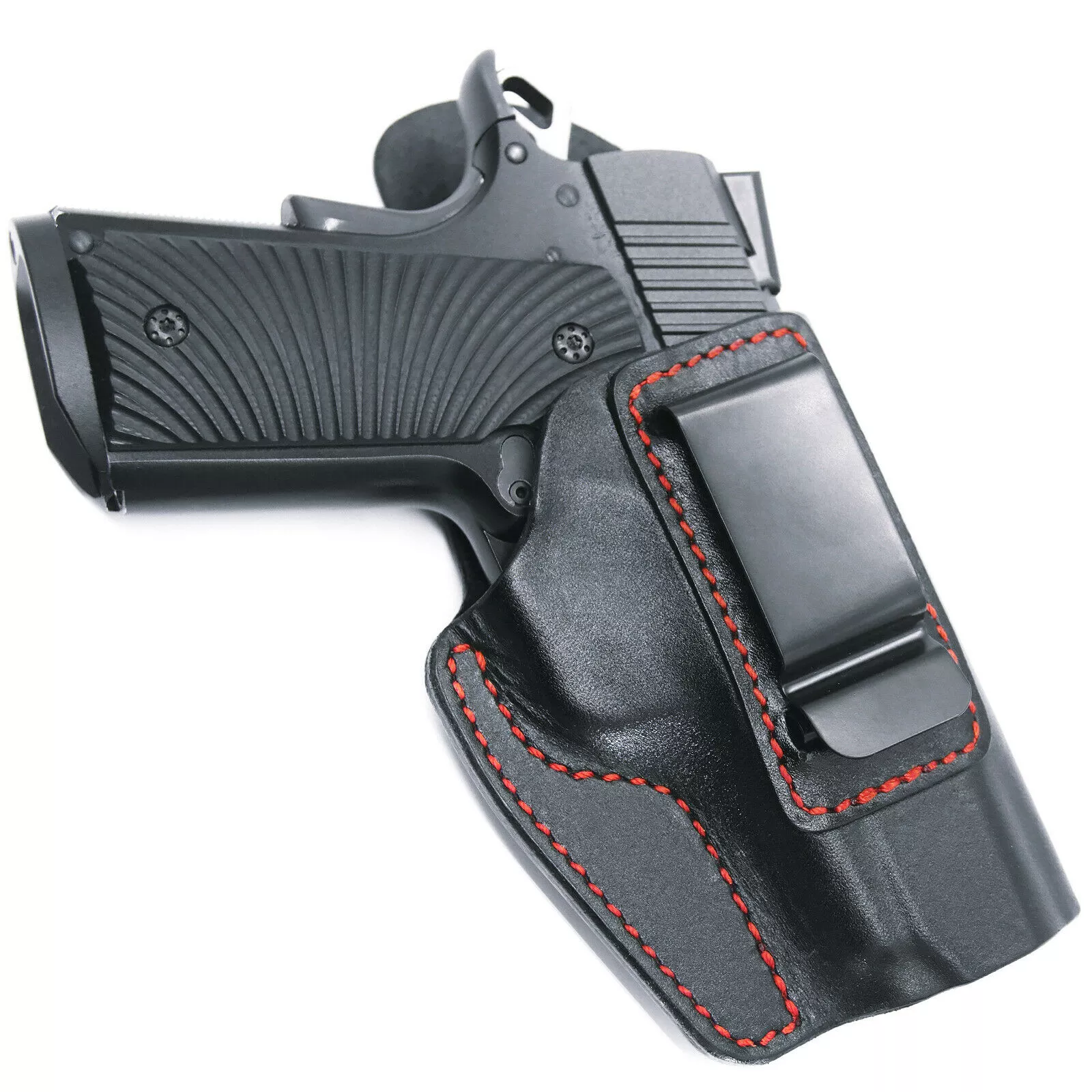 For 1911 IWB fits Kimber Ultra Carry Springfield Concealed Carry Leather Holster 3″