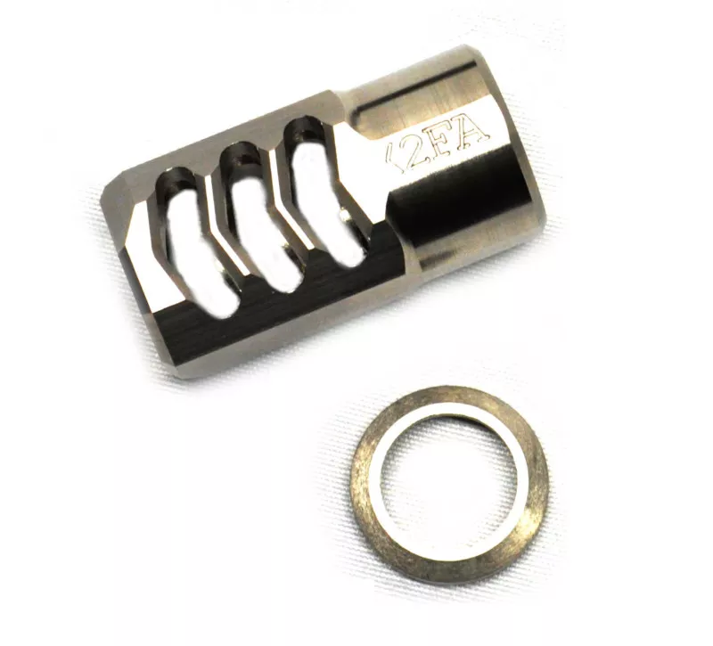 2FA “Little Shorty” Muzzle Device – Stainless