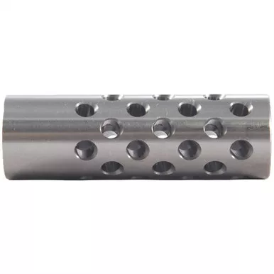 #3 Muzzle Brake 22 Caliber 5/8-24 SS Silver
