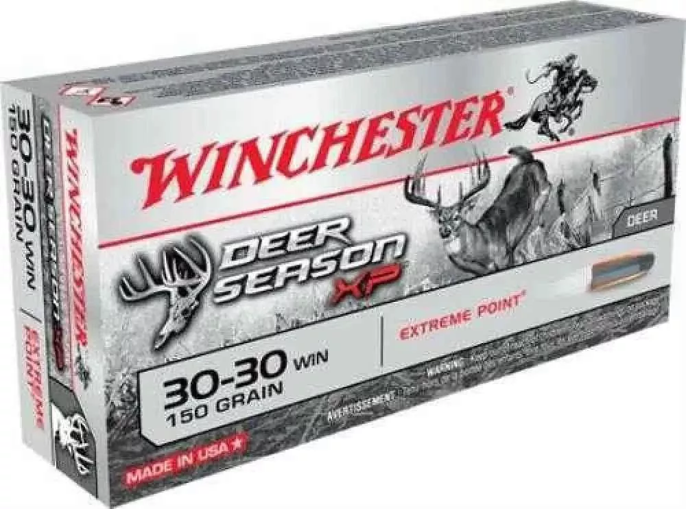 30-30 Ammo: Winchester Deer Season XP 150 Gr - Unmatched Hunting Performance