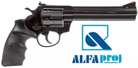 .357 Magnum ALFA 3561: Blued with 6″ Barrel