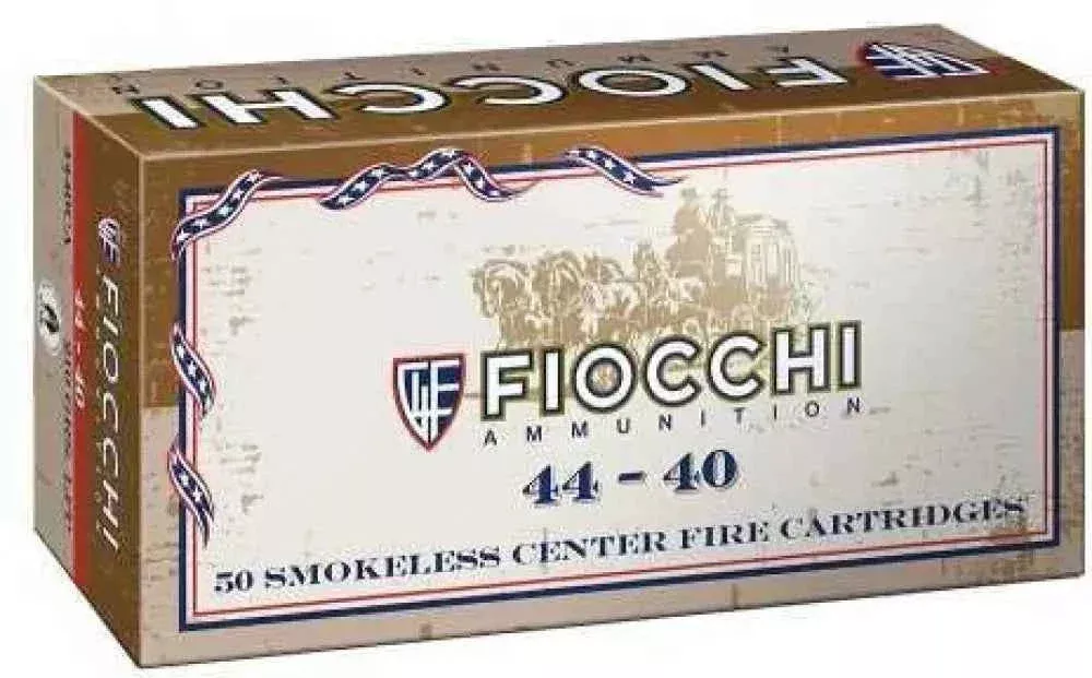 44-40 Ammo: Vintage Fiocchi 210 Grain Lead Rounds for Authentic Shooting