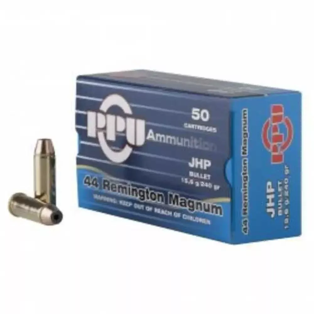 44 Mag Ammo – Prvi Partizan 240 Grain Hollow Point for Precision Shooting