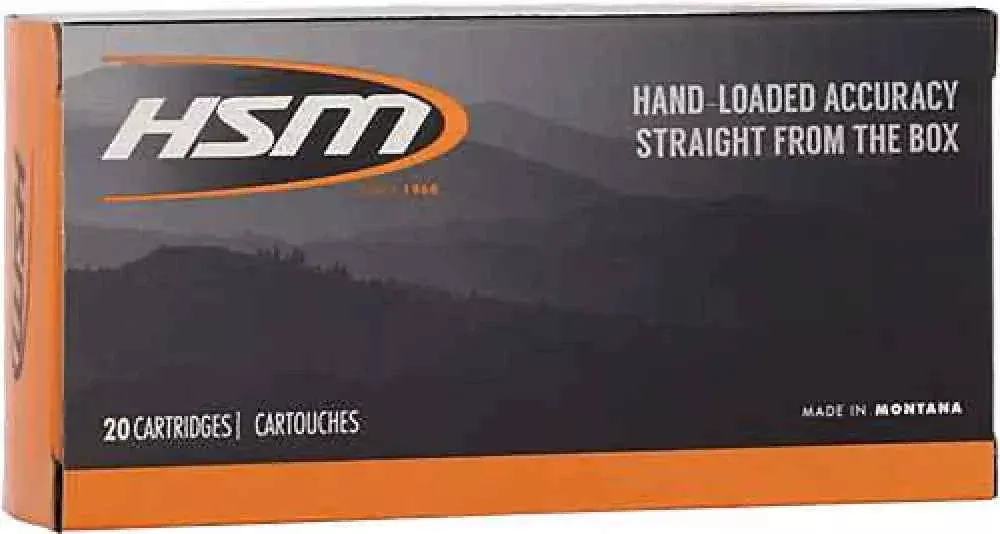 45-70 Ammo: HSM 45-70 Gov Jacketed Hollow Point for Precision Power