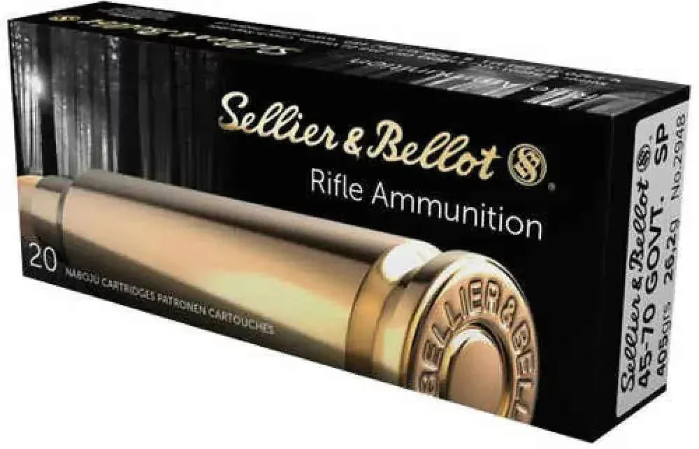 45-70 Ammo: Sellier & Bellot 405 Grain Soft Point for Precision Hunting