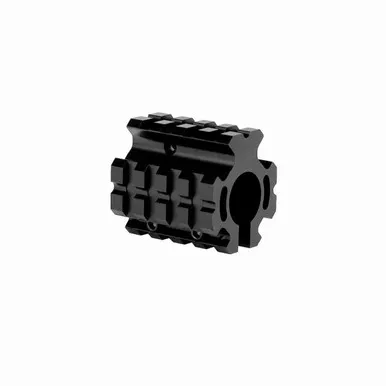 .750 Low Profile Quad Rail Gas Block
