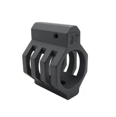 .750 Low Profile Steel Gas Block Caged with Roll Pins & Wrench - Cerakote Sniper Grey