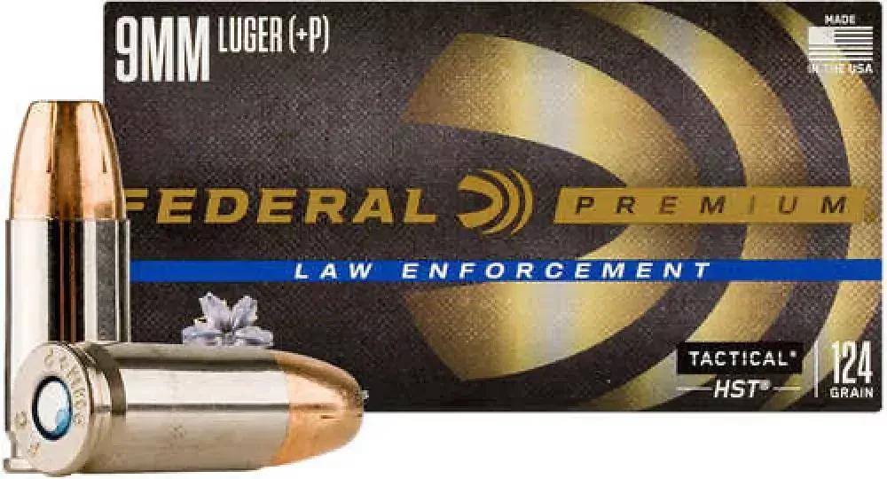 9mm Ammo Federal Premium Personal Defense Plus P HST - Ultimate Stopping Power