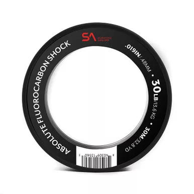 Absolute Fluorocarbon Shock Tippet 30lb