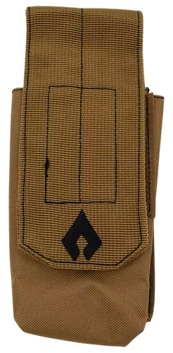 Advance Warrior Solutions ARSMPTN Single Mag Pouch Rifle Tan MOLLE