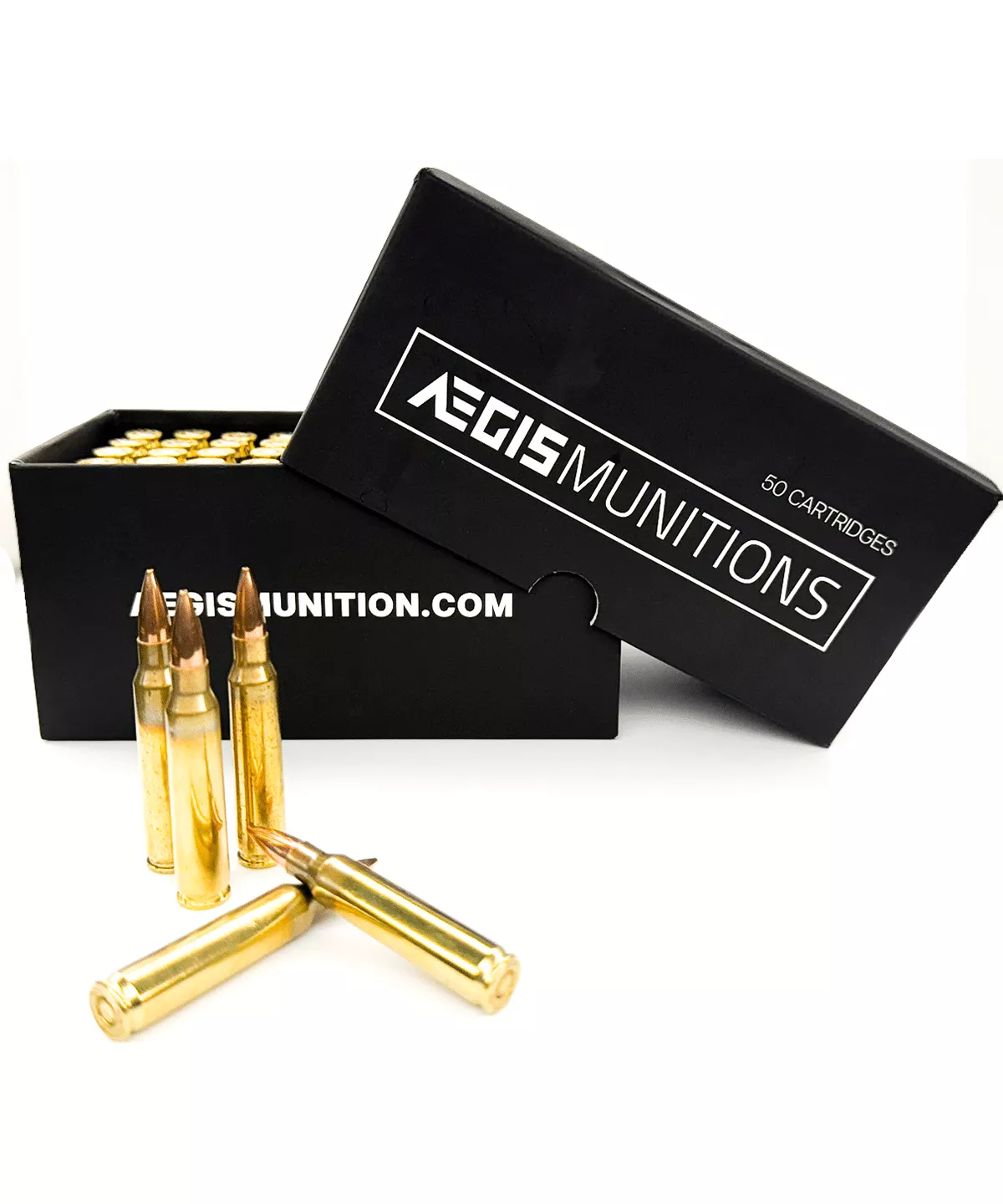 AEGIS MUNITIONS 223 75GR HORNADY MATCH BTHP 50RDS BOXED