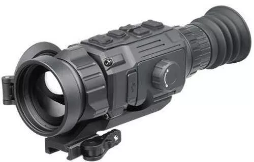 AGM Global Vision Rattler V2, 1X/2X/4X/8X Digital Zoom, 35mm Objective, Multiple Reticles, 640x512 Resolution, Matte Finish, Black 314205550205R361