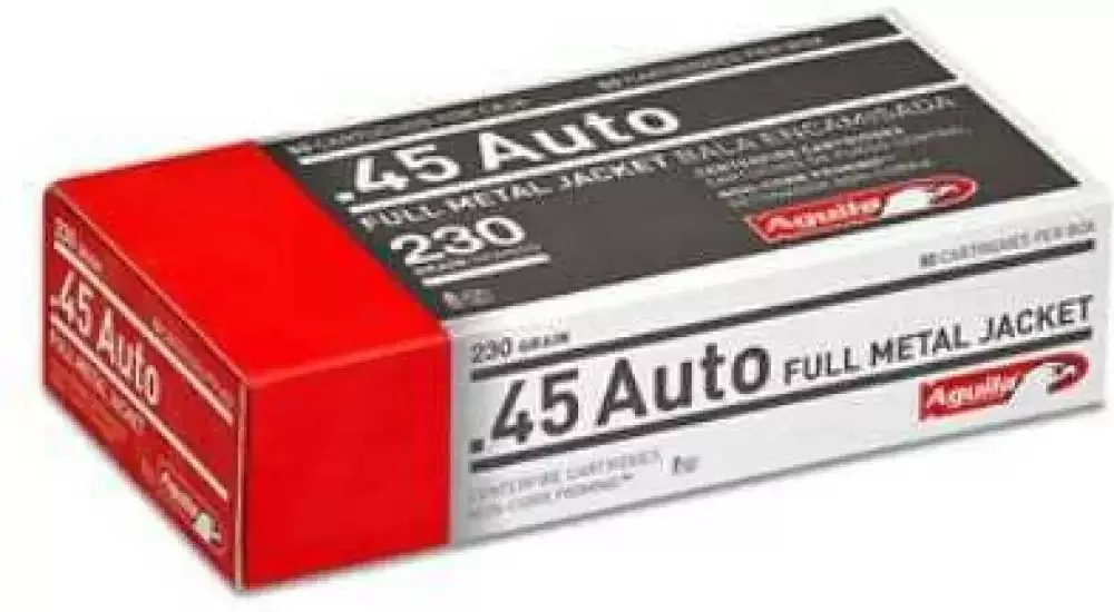 Aguila 45 Acp Full Metal Jacket Ammunition Reliable Performance