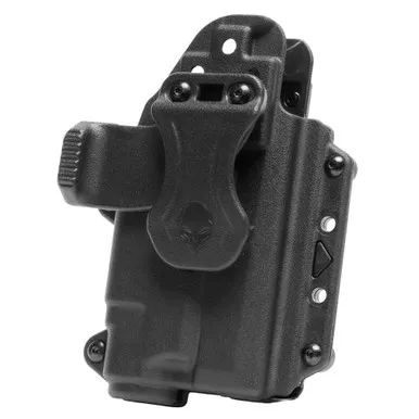 Alien Gear Holsters Photon Holster, Fits Sig P365X-Macro with Compact Light, Polymer Construction, Ambidextrous, Black PHO-1198-L1-D