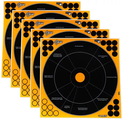 ALLEN EZ AIM 12″X12″ HG TRAINER 5PK