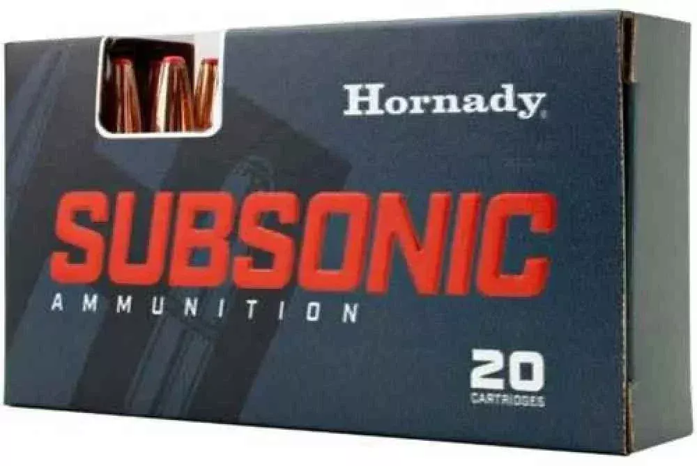 Ammo for Tactical Shooters: Hornady Subsonic Excellence
