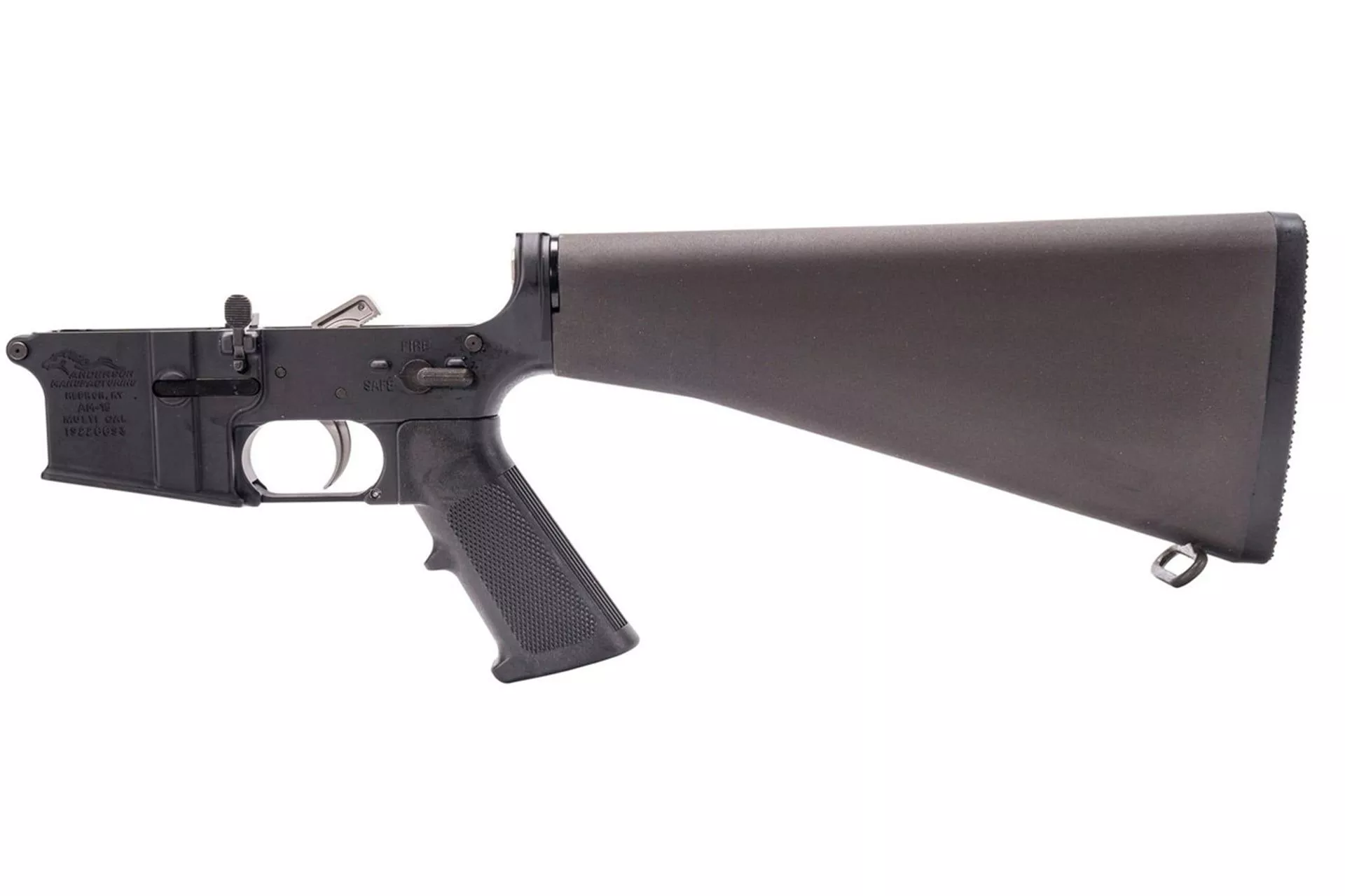 Anderson Manufacturing AM-15 Complete AR-15 A2 Lower Receiver – B2-K402-G000