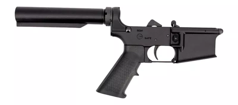 Andro Corp Industries ACI15LBP ACI-15 Partial M4 Lower Multi Aluminum Black Anodized AR-15
