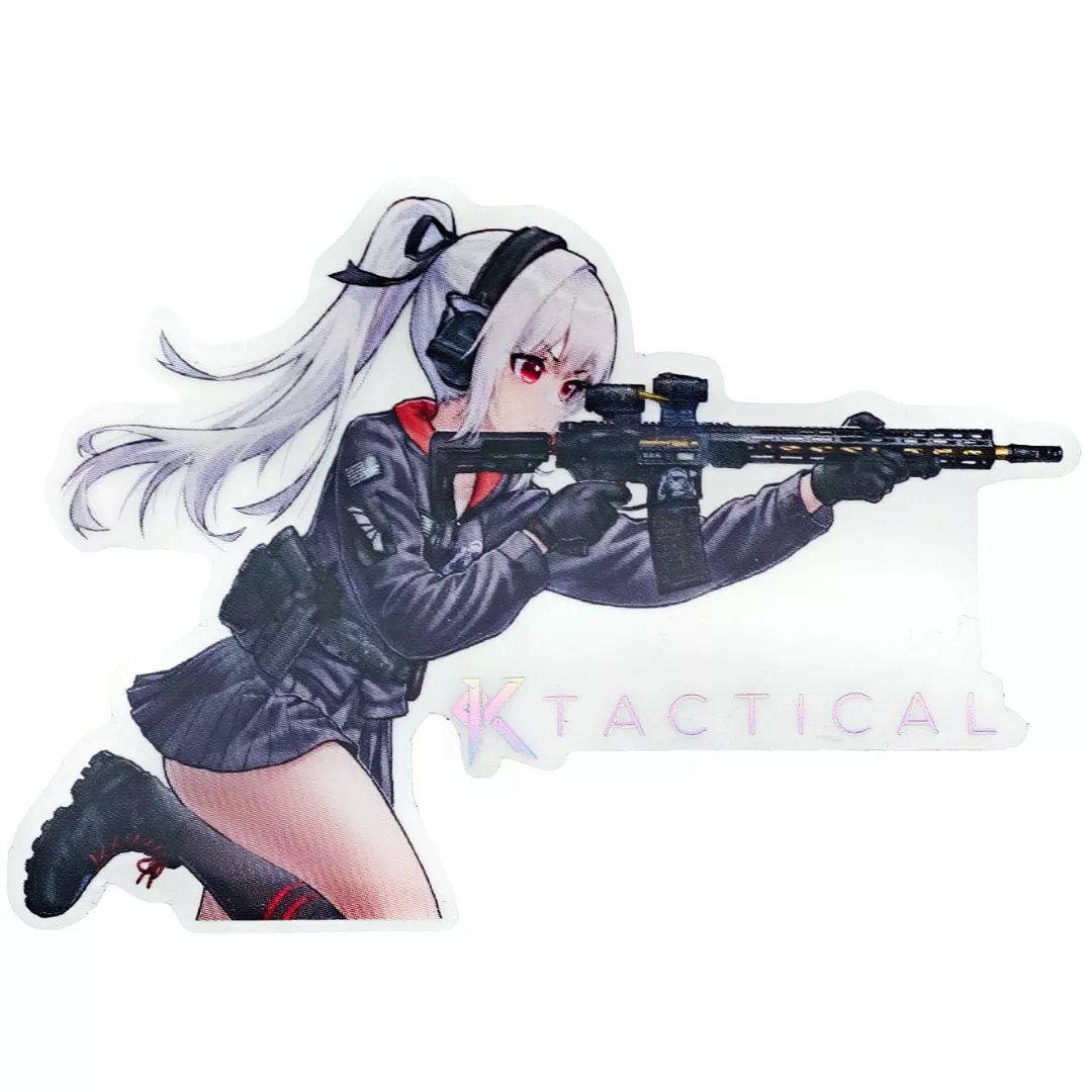 Anime Ammo Sticker Tactical Waifu (10 Pack)