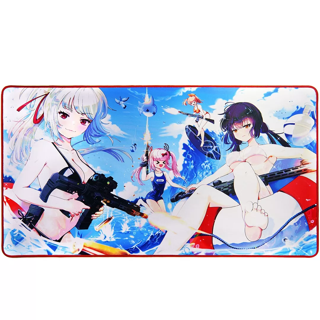Anime Gun Cleaning Mat – “Beach Girls” by KTactical