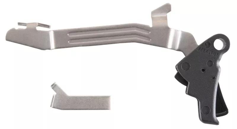 Apex Tactical 102P117BLK Action Enhancement Slim Black Drop-In, Compatible w/Glock 43/43X/48