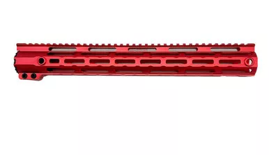 AR-15 15″ Free Float M-LOK Handguard - Delta Red