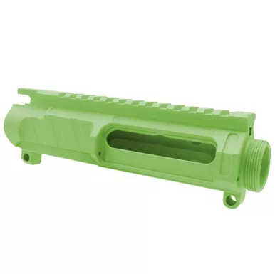 AR-15/47/9/300 Billet Stripped Mod 1 Upper Receiver - Made In USA - Cerakote Zombie Green