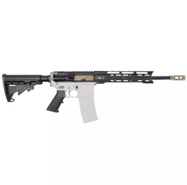AR-15 5.56 NATO 16" CARBINE KIT 10" M-LOK HANDGUARD - CERAKOTE FDE