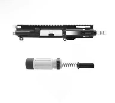 AR-15 5.56 NATO 5'' PISTOL UPPER - FORGED UPPER WITH 3.5 SHORT BUFFER SYSTEM - CERAKOTE GRADIENT ROBINS EGG