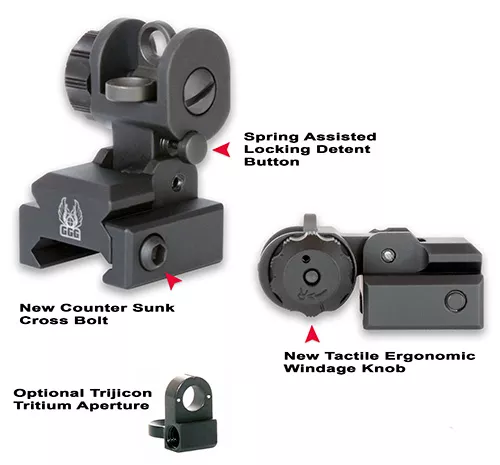 AR-15 Back Up Iron Sight (BUIS)