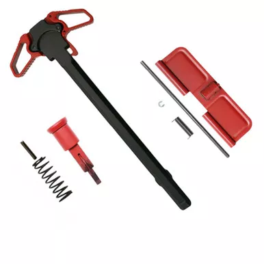 AR-15 Charging Handle Ambidextrous Forward Assist and Ejection Cover Door - Cerakote Robins Egg