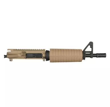 AR-15 FDE 10.5-INCH PISTOL UPPER 5.56 NATO DROP-IN HANDGUARD