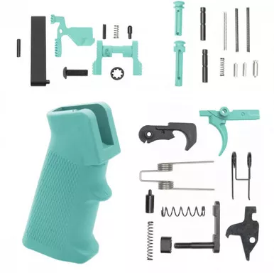 AR-15 Lower Parts Kit w/ Cerakote Robins Egg