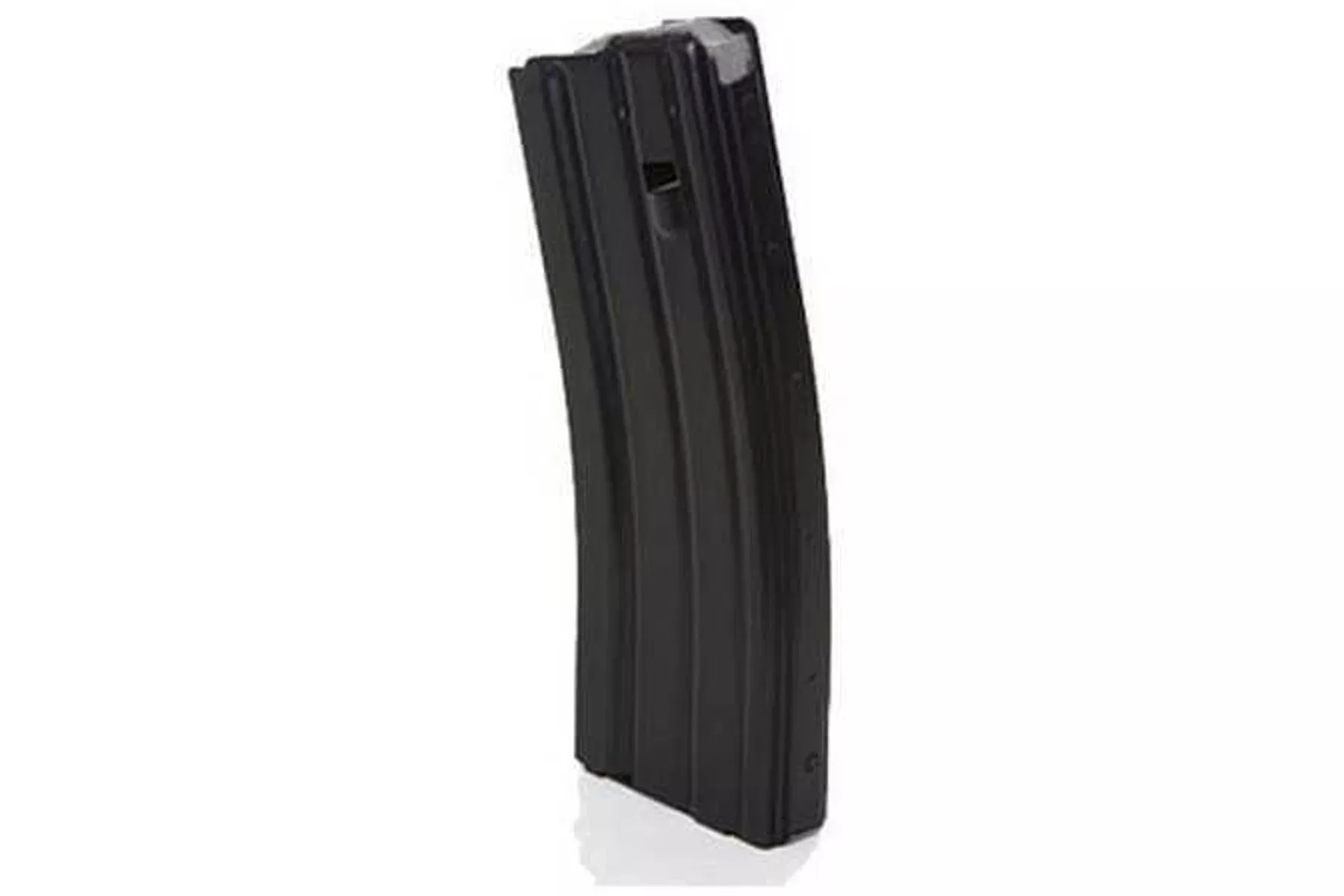 AR-15 Magazine C Products Defense 223 Rem/5.56 Aluminum Teflon 30 Round Grey/Orange Follower