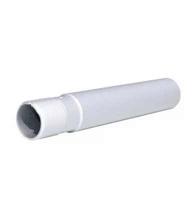 AR-15 Pistol Buffer Tube Anodized Aluminum - Matte Silver