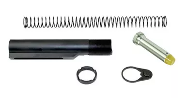 AR-15 Six-Position Mil-Spec Buffer Tube Kit — 5-Piece
