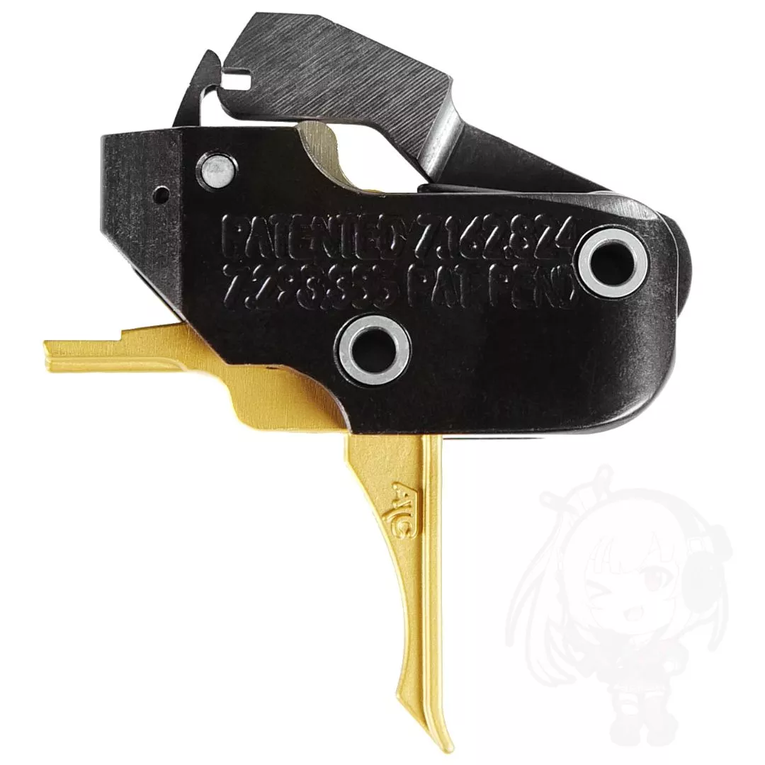 AR Gold 556 AR-15 Trigger Flat (Fixed Weight Trigger)