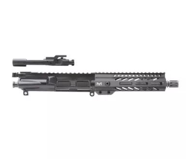 AR15 5.56 NATO 7'' PISTOL LENGTH 1:8 TWIST W/ 7'' SUPER SLIM M-LOK HANDGUARD- COMPLETE UPPER