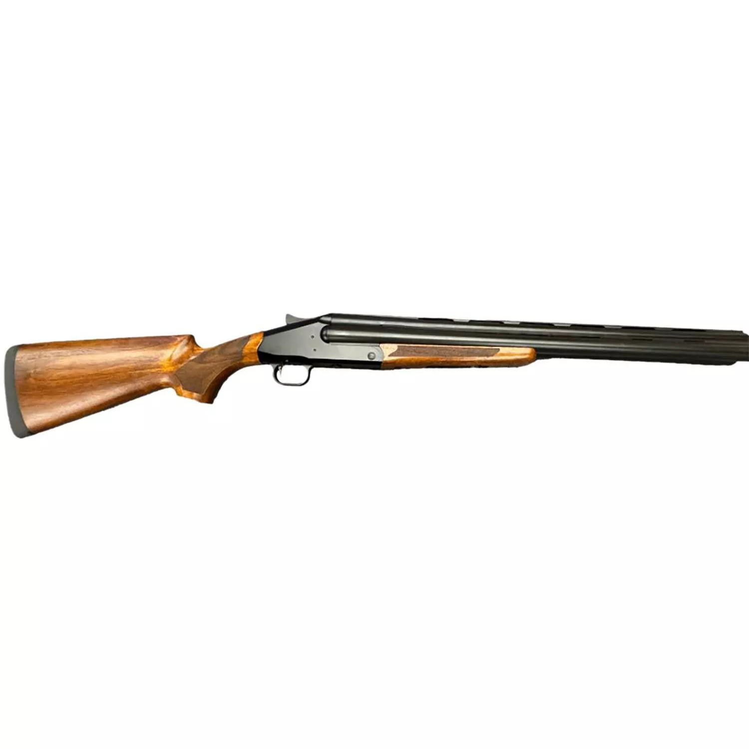 ATI Triple Barrel Shotgun 12ga 3.5" Chamber 3rd Capacity 26" Barrel Black Receiver Wood Stock