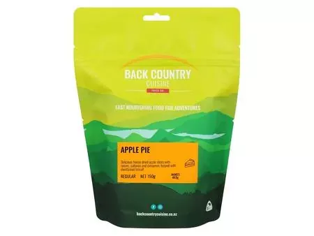 Back Country Cuisine Freeze Dri Meal Regular Serve: Apple Pie