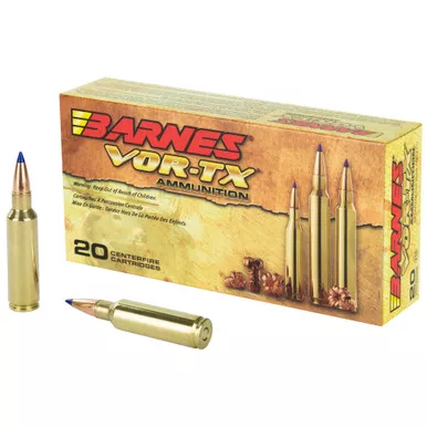 Barnes Barnes VOR-TX 300 Winchester Short Magnum 165-Grain Tipped Triple Shock X Ammunition