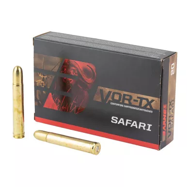 Barnes Barnes VOR-TX SAFARI .458 Winchester Magnum 450-Grain TSX Round Nose Ammo - 20 Rounds per Box