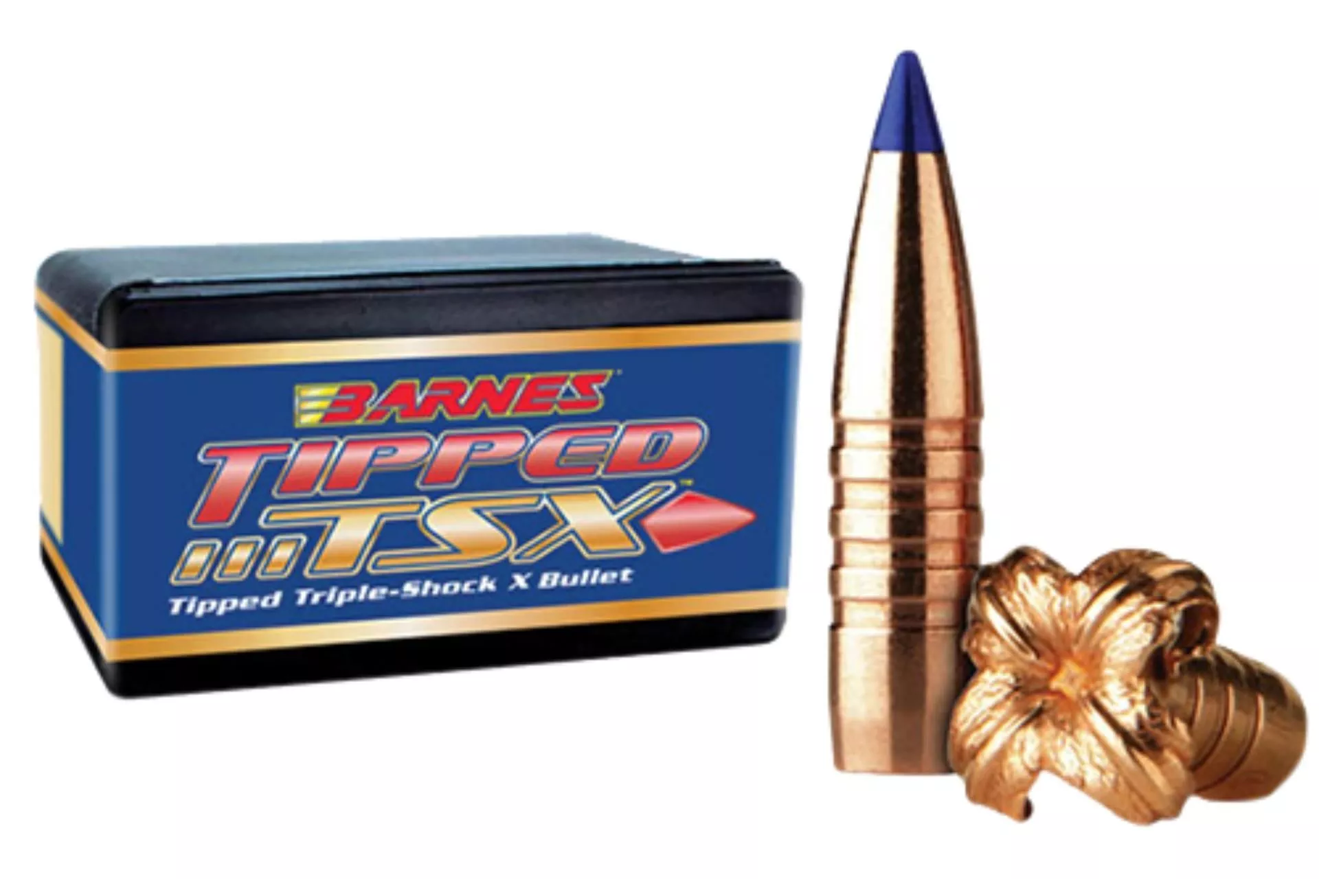 Barnes TIPPED TSX .308 Diameter 30 Caliber 150 Grain Ballistic Tip Boat, 50 Count – BB30366