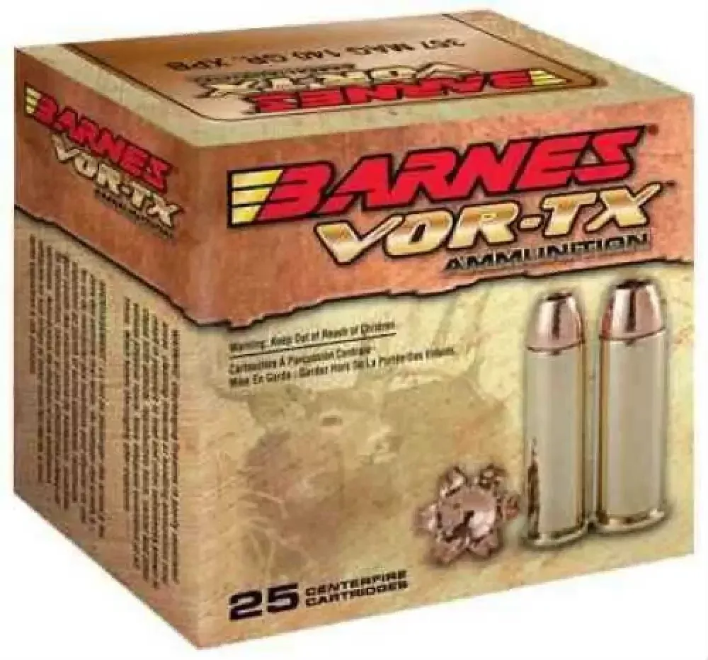 Barnes Vor-tx .45 Colt 200 Grain Hollow Point Power