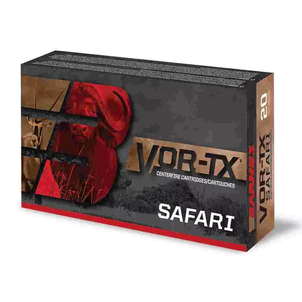 Barnes VOR-TX Safari Rifle .375 H&H 300 gr TSX FB 2540 fps – 20/box