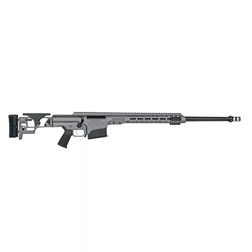 Barrett MRAD Folding Stock Rifle 7mm PRC 10rd Magazine(2) 26” Fluted Barrel Tungsten Grey Finish