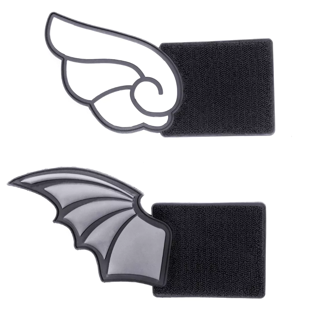 Bat / Angel Wing Kawaii Anime Patch Set (Left + Right)